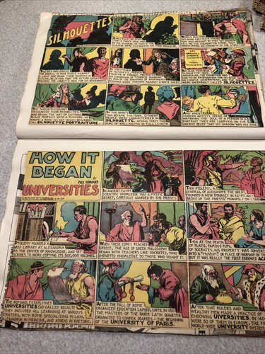 150 Comics How It Began: Paul Berdanier 1934 & 1934 11 x 15" Vintage - Bild 13 von 24