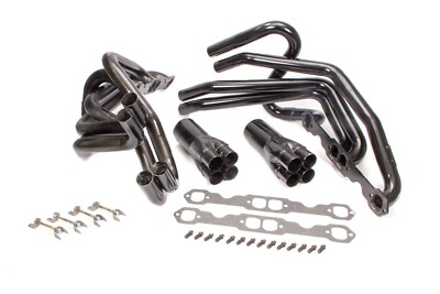 Schoenfeld H180 Crossover Headers 180 Degree for Small Block Chevy