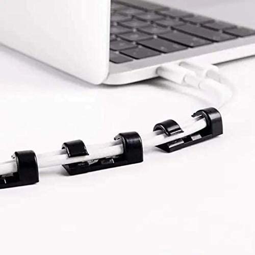 40Pcs Finisher Wire Clamps Self Adhesive Cable Organizer Cord Holder Wire Or WTD - Picture 10 of 15
