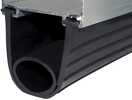 Garage Door Seals Bottom Rubber Weather Stripping Kit Seal Strip Replacement,Uni - Picture 7 of 12