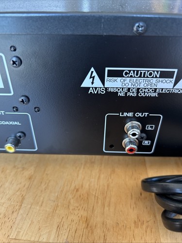 TEAC PD-D2610 5 Disc Carousel CD Changer NO REMOTE Pre-Owned - Picture 12 of 17