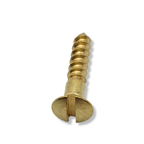 Holzschrauben Linsensenkkopf DIN95 DIN 95 Linsensenk Messing blank mit Schlitz - Bild 117 von 309