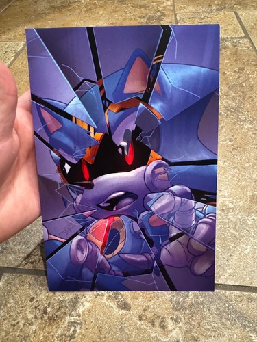 Archie Comics Sonic the Hedgehog Poster - Metal Sonic