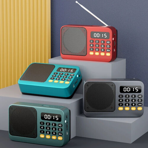 Mini Digital Radio Receiver Speaker MP3 Music Player FM USB TF Card Portable - Picture 24 of 28