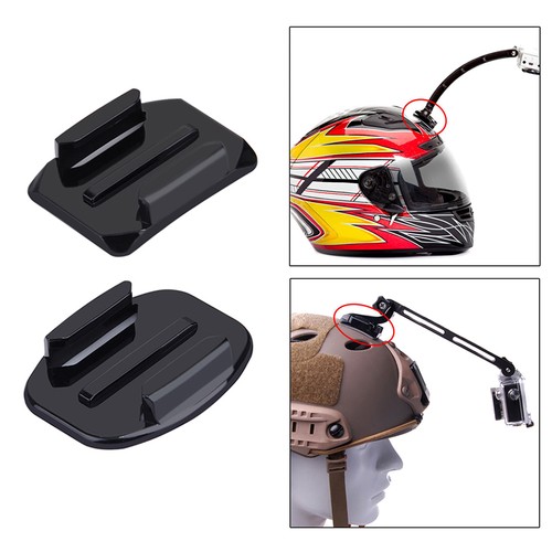 2 pcs Curved Surface Mounts + 2 pcs Flat Surface Mounts+4 pcs Sticker For GoPro - Picture 5 of 6