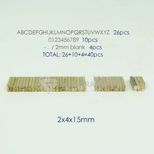 Thermal Coding Stamp Machine Letter Holder Alphabet Character Number Letters - Bild 30 von 37