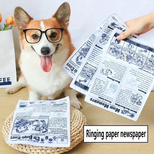 Dog Toy Chew Toy Newspaper Toy for Dogs Educational Toy Stress Relief - Picture 1 of 8