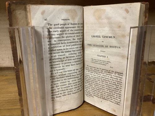 1825 1st Ed. Lionel Lincoln; Or, The Leaguer Of Boston - James Fenimore Cooper - Picture 7 of 9