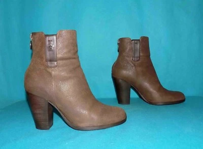 bottines boots GEOX en cuir marron pointure 37,5 EUR - Photo 1/4