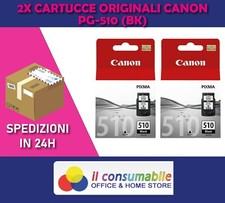 N- 2 PG510 CANON ORIGINALI PIXMA MP260  MX350 MP280 MP 495 MP252 MP282 MP 492