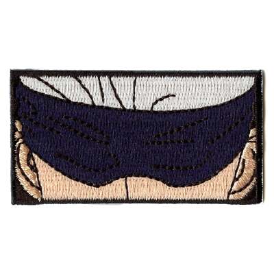 Jiu Jitsu Kaisen Satoru Patch Augenbinde Augen Bestickt Aufbügeln
