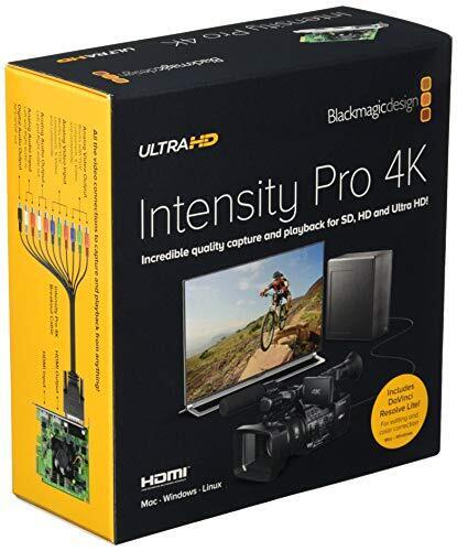 Blackmagic Design Capture Card Intensity Pro 4K HDMI for