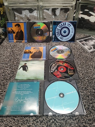 chris isaak cd lot/5 forever blue, Heart-shaped World,San Francisco Days Barry M - Picture 12 of 15