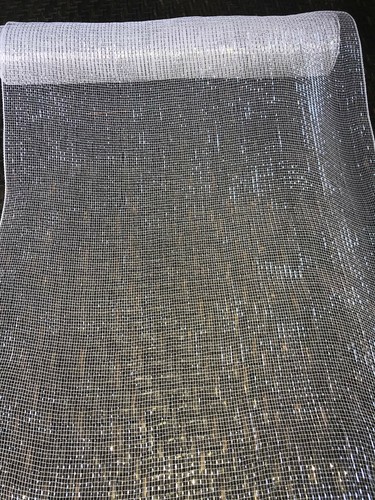DEKO NETZBAND 21"x10Yard (52cmx9m) Glitzer Glitzer Rot Silber Gold Zuckerstange - Bild 35 von 45