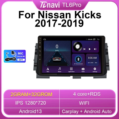 For Nissan Kicks P15 Player Stereo GPS Car Radio Multimedia Video Android Auto - Picture 16 of 22