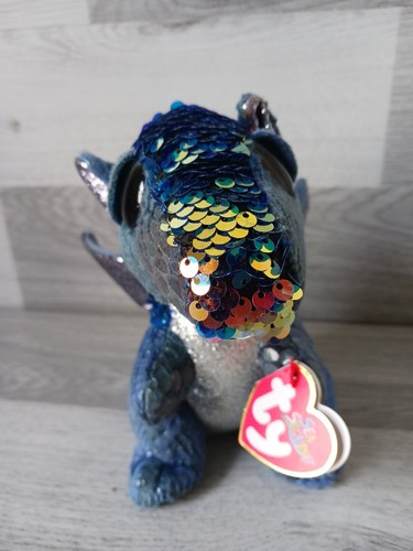 Ty Sea Sequins - Lorelei With Tags 6 Inches Tall - 2019 Dragon - Bild 11 von 15