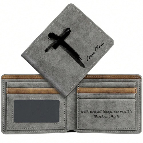 Vintage Euro - American Style Men's PU Wallet - Large Capacity, Multiple Slots - Picture 24 of 40