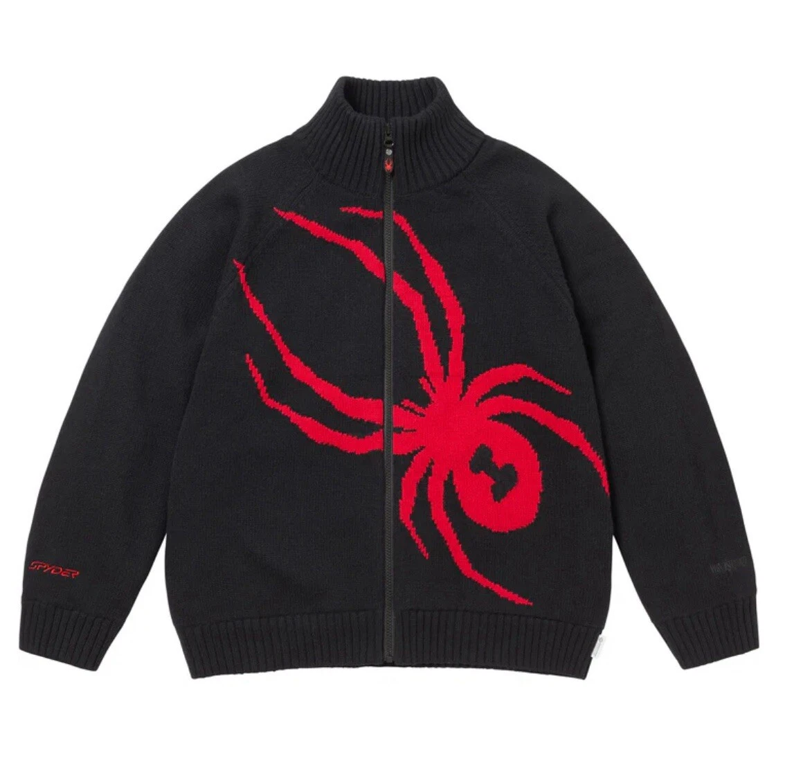Pull zippé coupe vent Supreme Spyder neuf L noir 