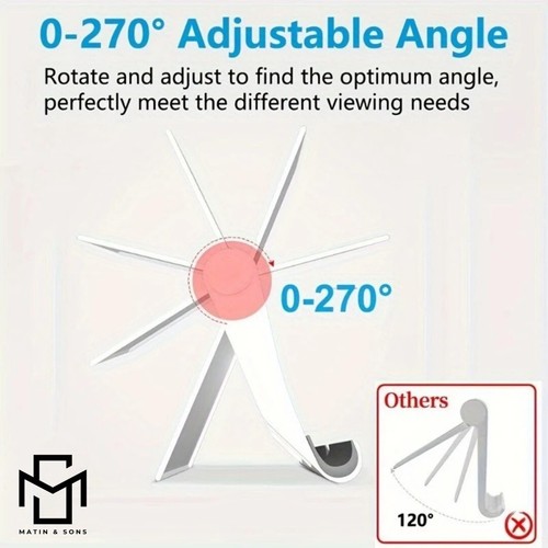 Mobile Phone Folding Portable Mini Tablet Desk Stand Holder 4 iPhone Ipad 2 Pack - 第 2/18 張圖片