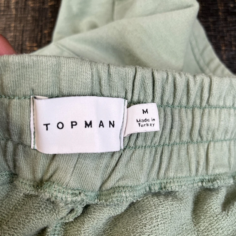 Topman F103605 Rayas Ligero Elástico Cordón Verde Para Hombre Talla M Foto 3 de 4