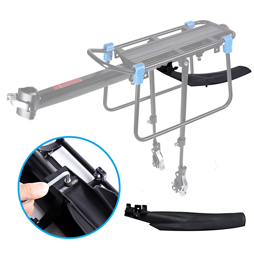 Cycling Bike Rear Rack Carrier with Mudguard Bicycle Pannier Rack Cargo Shelf