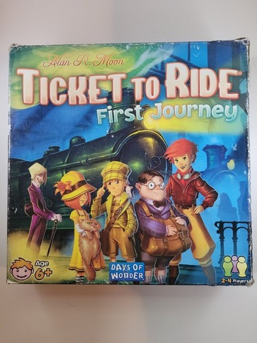 Ticket to Ride - First Journey Board Game - Days of Wonder