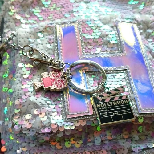 Justice Sequined Backpack Purse Letter "H" Monogram Personalized Unicorn - Picture 11 of 11