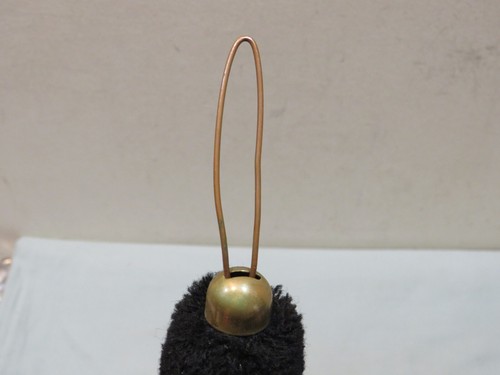 Vintage Shako Parade Helmet Plume (PomPom) Possibly Virginia Military Institute - Picture 2 of 2