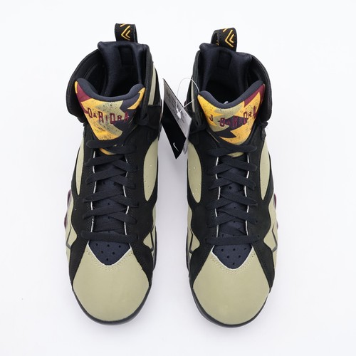 DN9782-001 Nike Air Jordan 7 Retro Black Olive Cherrywood Red Neutral (Herren) - Bild 5 von 10