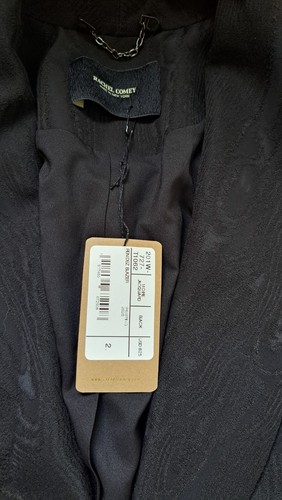 Rachel Comey NWT Rendez black jacquard blazer wool blend Size 2 retailed $625 - Picture 3 of 6