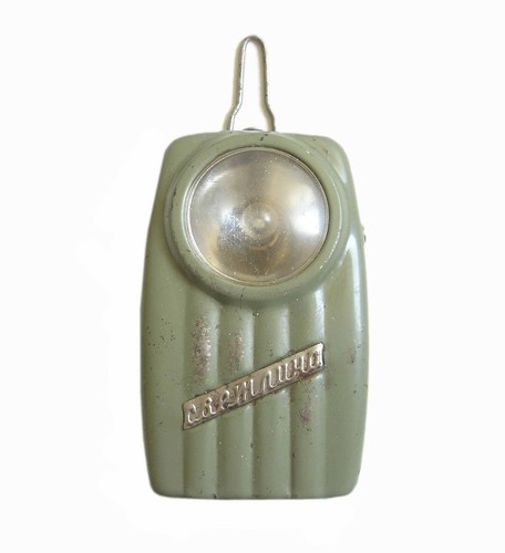 VINTAGE BULGARIAN MILITARY FLASHLIGHT - Picture 1 of 9