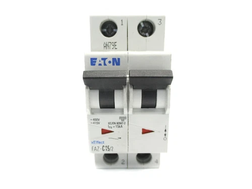 EATON FAZ-C15/2 415V 15A UNMP