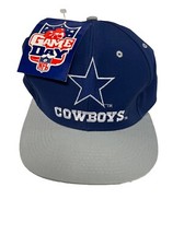 NWT Vintage 90s Dallas Cowboys NFL SnapBack Hat Logo 7 Football