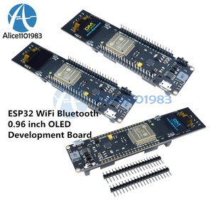Autres ESP32 WiFi Bluetooth 18650 Battery+0.96 inch OLED Development CP2102 Board Équipements professionnels