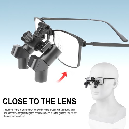 3,5X Prisma Ergo Lupa Dental Ergo Quirúrgica Lupa Marco de Titanio ENT CE - Imagen 31 de 72