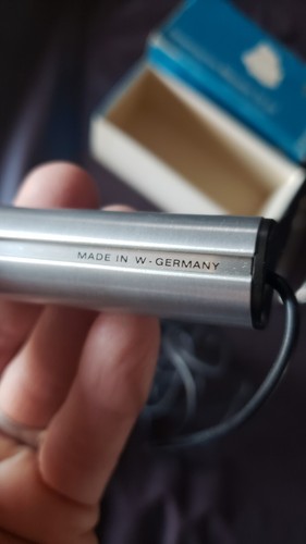 VINTAGE TELEFUNKEN TD26 DYNAMIC CARDIOID MICROPHONE IN BOX WEST GERMANY loc1b - Picture 5 of 7
