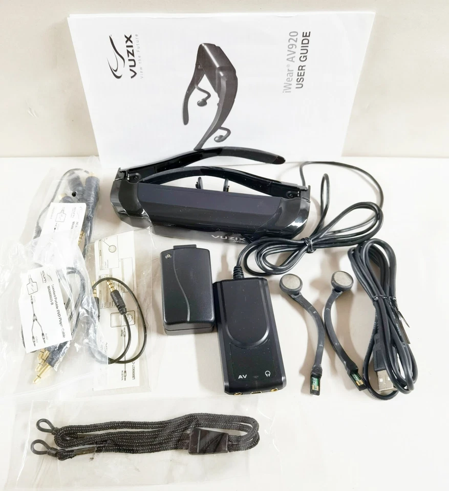 Vuzix AV920 Virtual Video Eyewear Glasses 62'' - Image 4 of 4