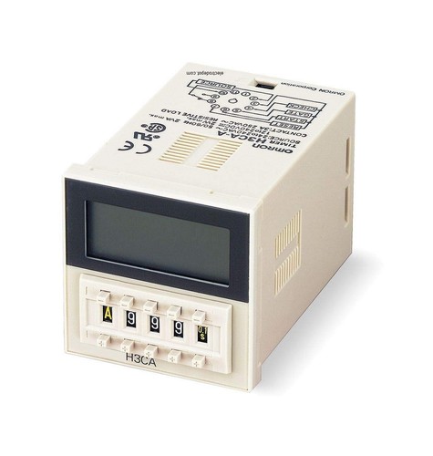 H3CA-A Multi-Function Timer; SPDT; Cur-3A; Ctrl 24-240/VAC/DC; 11 Pin DIN ed - Picture 1 of 3