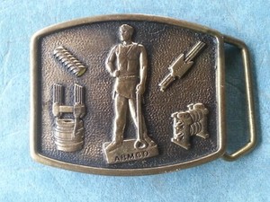 Vintage ARMCO Belt Buckle Advertising Tulsa, Oklahoma | eBay