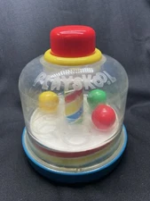 Vintage 1991 Playskool Spinning Pump Top Toy #5141
