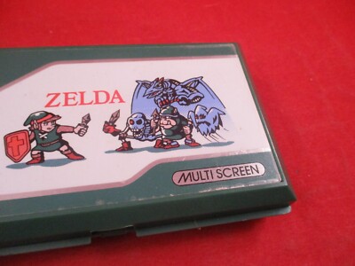 The Legend of Zelda Nintendo Game & Watch Multi Screen 1989 WORKS