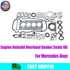 Engine Rebuild Overhaul Gasket Seals Kit For Mercedes-Benz W204 W212 M271 1.8T