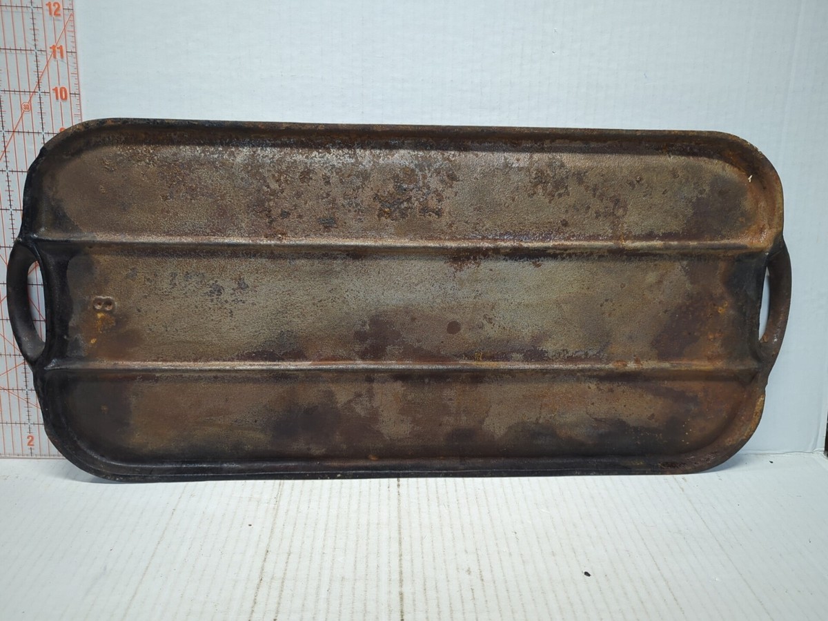 Vintage Late 19th Early 20th Century Unmarked Cast Iron Long