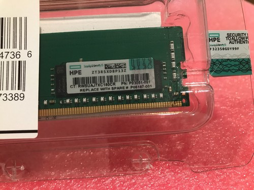 P03051-091 HPE 16GB 1Rx4 PC4-2933Y-R DDR4 Server Memory P00920-B21 P06187-001 - Picture 3 of 3