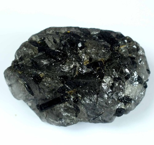 Natural Black Rutile Quartz 119.95 Ct/38 mm Raw Gemstone Healing Rough Best Gift - Picture 9 of 9