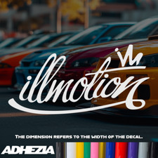 Illmotion Vinyl Decal Sticker - Design For Cars Bumpers Windows Jdm