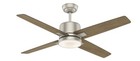 Casablanca Nickel 52 in Fan Width Ceiling Fans
