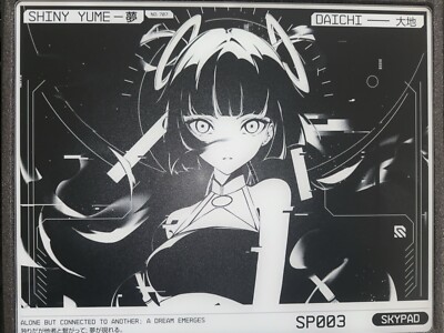 WALLHACK SKYPAD 3.0 XL SHINY YUME DAICHI SP003 Glass Gaming Mouse