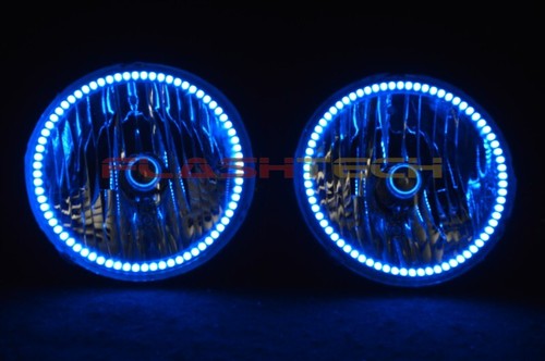 Kit de halo de faros RGB multicolor CHS para Hummer H2 03-09 - Imagen 8 de 11