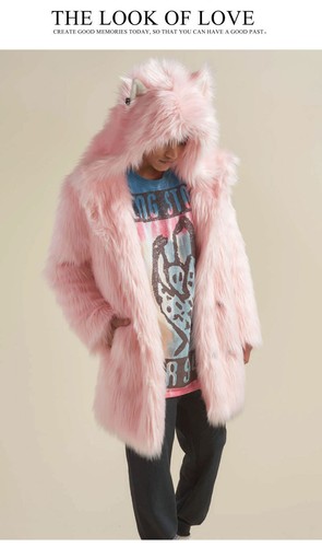 Abrigo de piel sintética para hombre de longitud media chaqueta con capucha rosa cálido informal invierno 4XL - Imagen 11 de 14